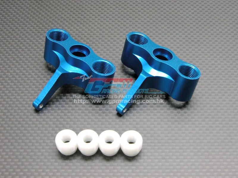 Associated Monster GT Alloy Front/Rear Knuckle Arm With Delrin Screws - 1pr set - GPM AGM1021