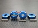 Associated Monster GT Alloy Drive Adaptor 5mm With Pins & O-rings - 4pcs set - GPM AGM1010W