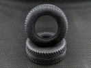 Axial Racing EXO Rubber Front Radial Tires (40g) With Tire Insert - 1pr - GPM EX889F40G