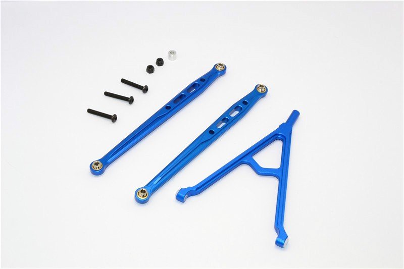 Axial Racing SCX10 Alloy Front Chassis Links Parts Tree - 3pcs set - GPM SCX049F