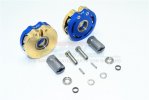 AXIAL Racing SCX10 Brass Pendulum Wheel Knuckle AXLE Weight With Alloy Lid + 21mm Hex Adapter - 14pc set - GPM SCX023AX