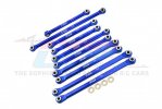 AXIAL UTB18 CAPRA UNLIMITED TRAIL BUGGY Aluminum 7075-T6 Front & Rear Chassis Links Parts Tree + Front Steering Link Rod - GPM UTB1449162