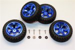 AXIAL Racing YETI JR Aluminium 6 Poles Wheels Tire 4Pcs Set - GPM MYT88906/4