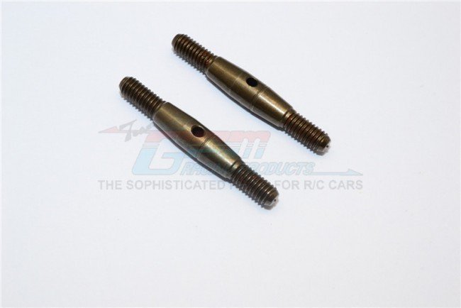General Hop-Up Parts Tie Rods Spring Steel 4mm Clockwise ise And Anticlockwise Turnbuckles (Total LenGTh 35mm.both Sides Thread 9mm.body 17mm)-1pr - GPM T435TL9S