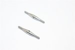 Aluminium 3mm Clockwise ise And Anti Clockwise ise Turnbuckles (Total LenGTh 35mm.both Sides Thread 7.5mm.body 20mm)-1pr - GPM T335TL75