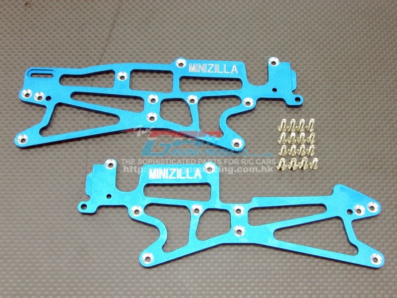 HPI Minizilla Alloy Sub-chassis With Screws - GPM MB014
