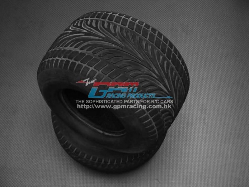 HPI Savage 21 Rubber Radial Tire With Foam Insert For Option - GPM SAV1889PW