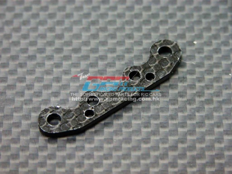 Kyosho Mini Inferno ST /Mini Inferno /Mini Inferno 09 Graphite Front Arm Plate For Rear Gear Box - 1pc - GPM GMIF009F