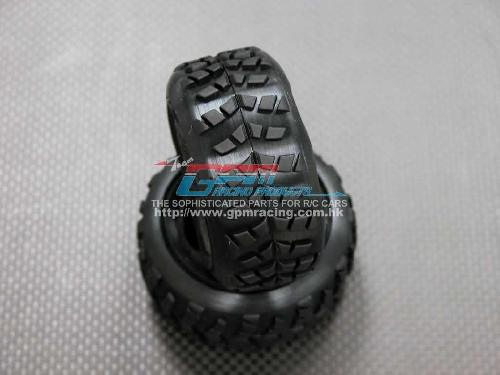 Kyosho Mini Inferno /Mini Inferno 09 Front/Rear Radial Tire With Insert (30g) - 1pr - GPM MIF899F/R30G