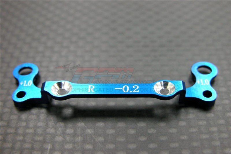 Kyosho Mini-Z AWD Alloy Rear Knuckle Arm Holder (Toe Out -0.2mm, Thick 1.0mm) - 1pc GPM Design - GPM MZA031R-0210