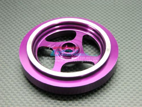 Kyosho Motor Cycle Alloy Front Wheel (4 Swirl) - 1pc - GPM KM0504F