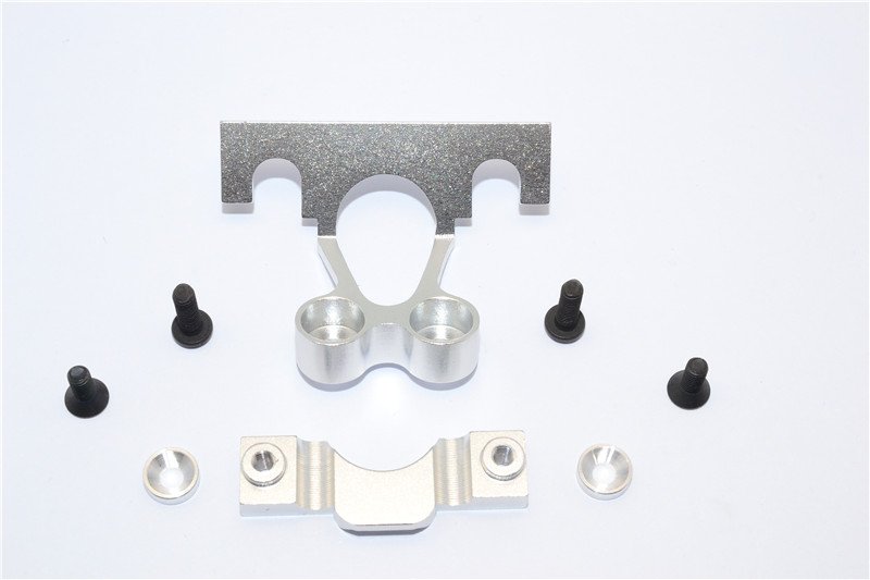 Tamiya DF-02 Alloy Rear Wing Mount With Screws & Washers - 2pcs set - GPM DF2040