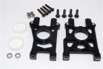 Team Losi 5IVE-T Alloy Center Differential Mount - 1set (Fit With Original Spur Gear) (Include 6x9x3mm Bearings X 2pcs, Delrin Collars 24x28x7mm X 2pcs, Washer X 1pc, Steel Screws X4pcs, 4mm Lock Nuts X 4pcs) - GPM LO5T038