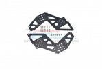 TEAM LOSI LMT 4WD SOLID AXLE MONSTER TRUCK ROLLER Carbon Fiber Front/Rear Chassis Side Panels - 18pc set - GPM LMT014F/R