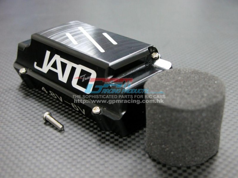 TRAXXAS Jato Alloy Battery Box With Screws & Foam - 1pc set - GPM TJA026