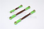 TRAXXAS 1/10 Rustler VXL Spring Steel Turnbuckles With Alloy Ball Ends - 3pcs set - GPM RUS160/ST