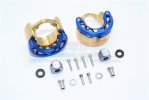 TRAXXAS TRX4 TRAIL CRAWLER Brass Pendulum Wheel Knuckle Axle Weight With Alloy Lid + 9mm Hex Adapter - 16pc set - GPM TRX4023C